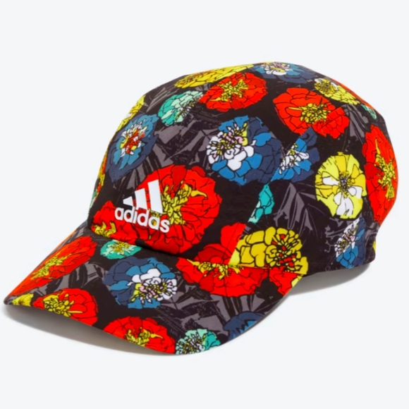 adidas Other - NWT Adidas Floral Lightweight Floral Print Cap Unisex Men Women One Size fits L
